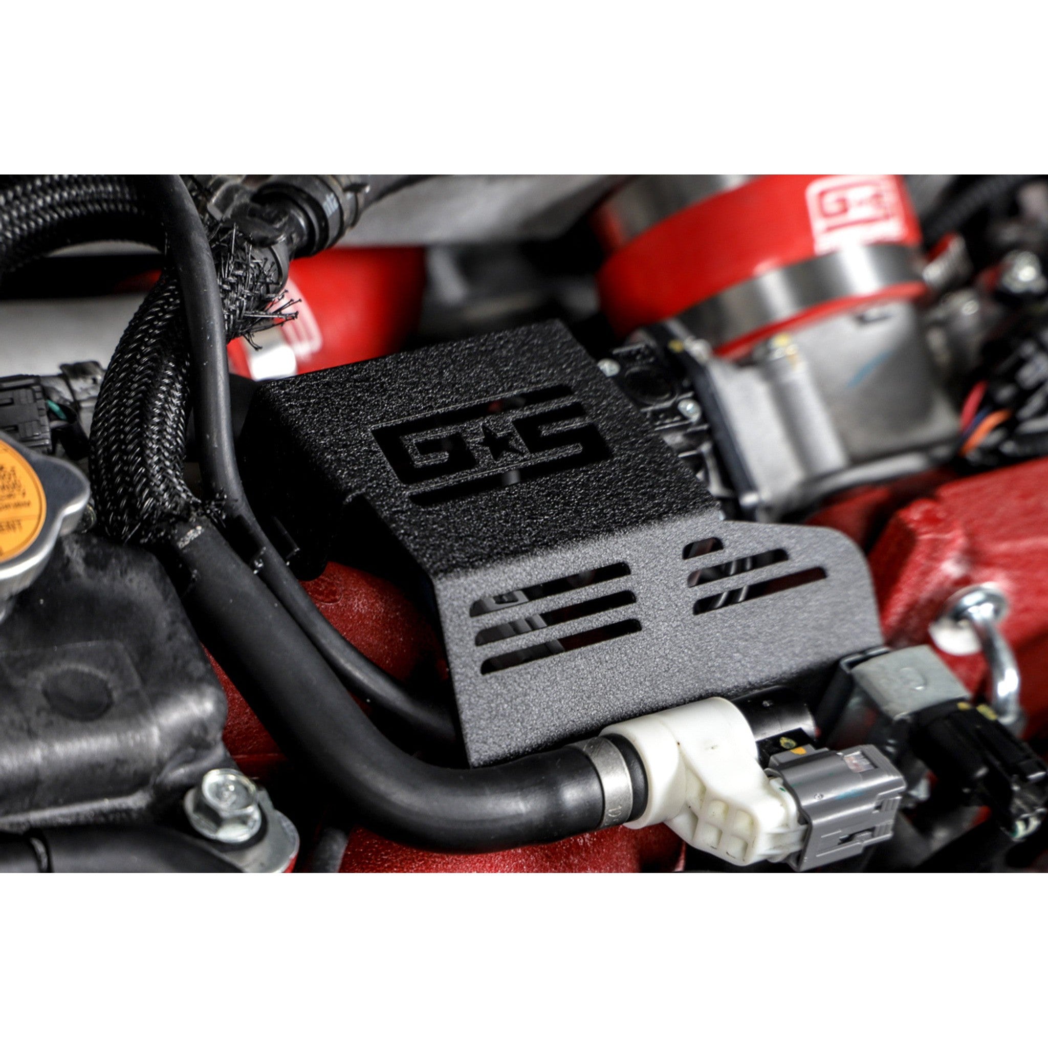 GrimmSpeed Electronic Boost Control Cover Subaru STI 2008-2021 - Black | 112000.2