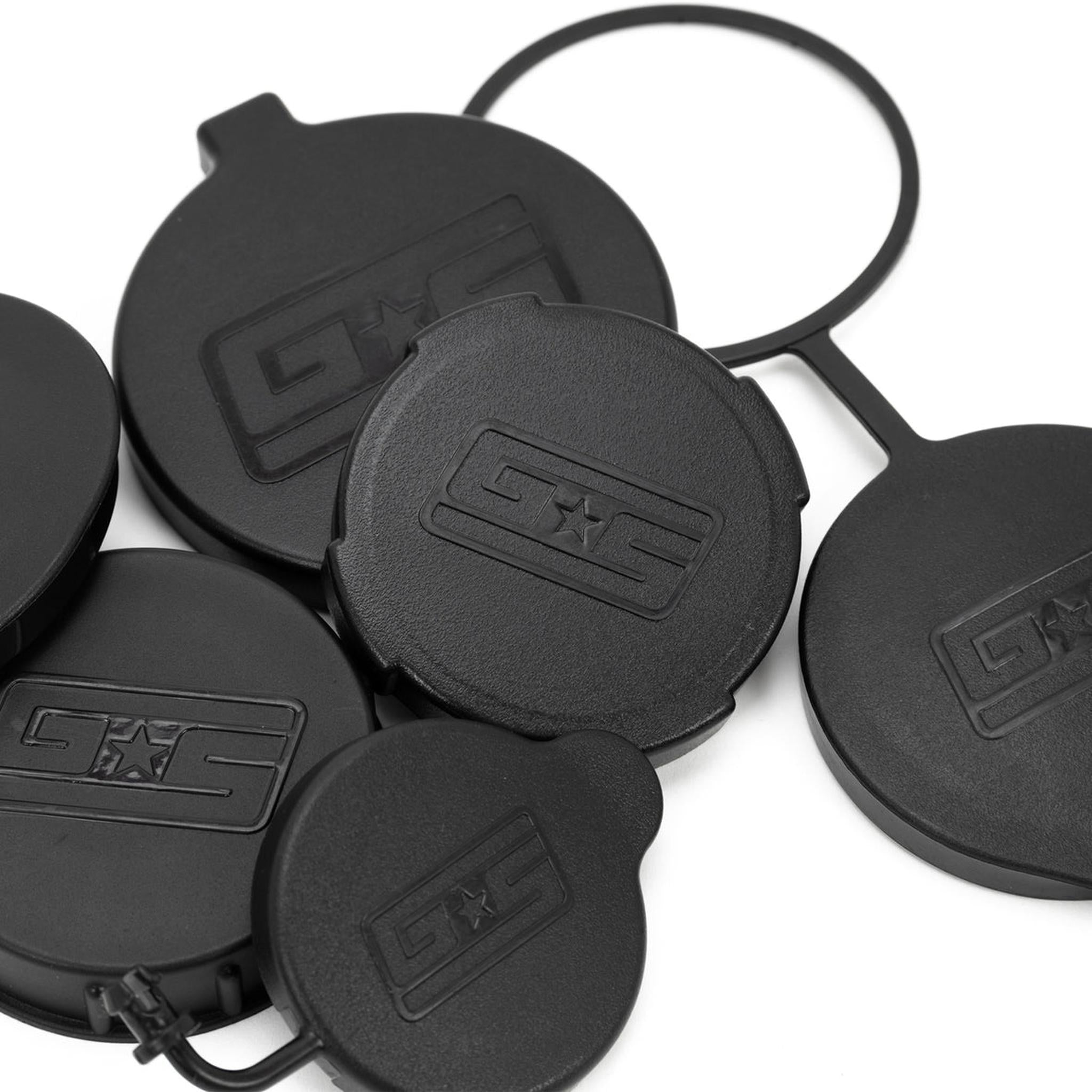 GrimmSpeed Engine Bay Reservoir Cap Set Black (Set of 6) WRX / STI 2002-2021 / Forester XT 2004-2008 / Legacy GT / Outback XT 2005-2009 | 120069