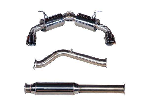 GrimmSpeed Gentlemans Cat Back Exhaust Resonated Toyota 86 / GR86 / Scion FR-S / Subaru BRZ 2013-2026 | GRM.1035.1.0