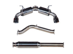 GrimmSpeed Gentlemans Cat Back Exhaust Resonated Toyota 86 / GR86 / Scion FR-S / Subaru BRZ 2013-2026 | GRM.1035.1.0
