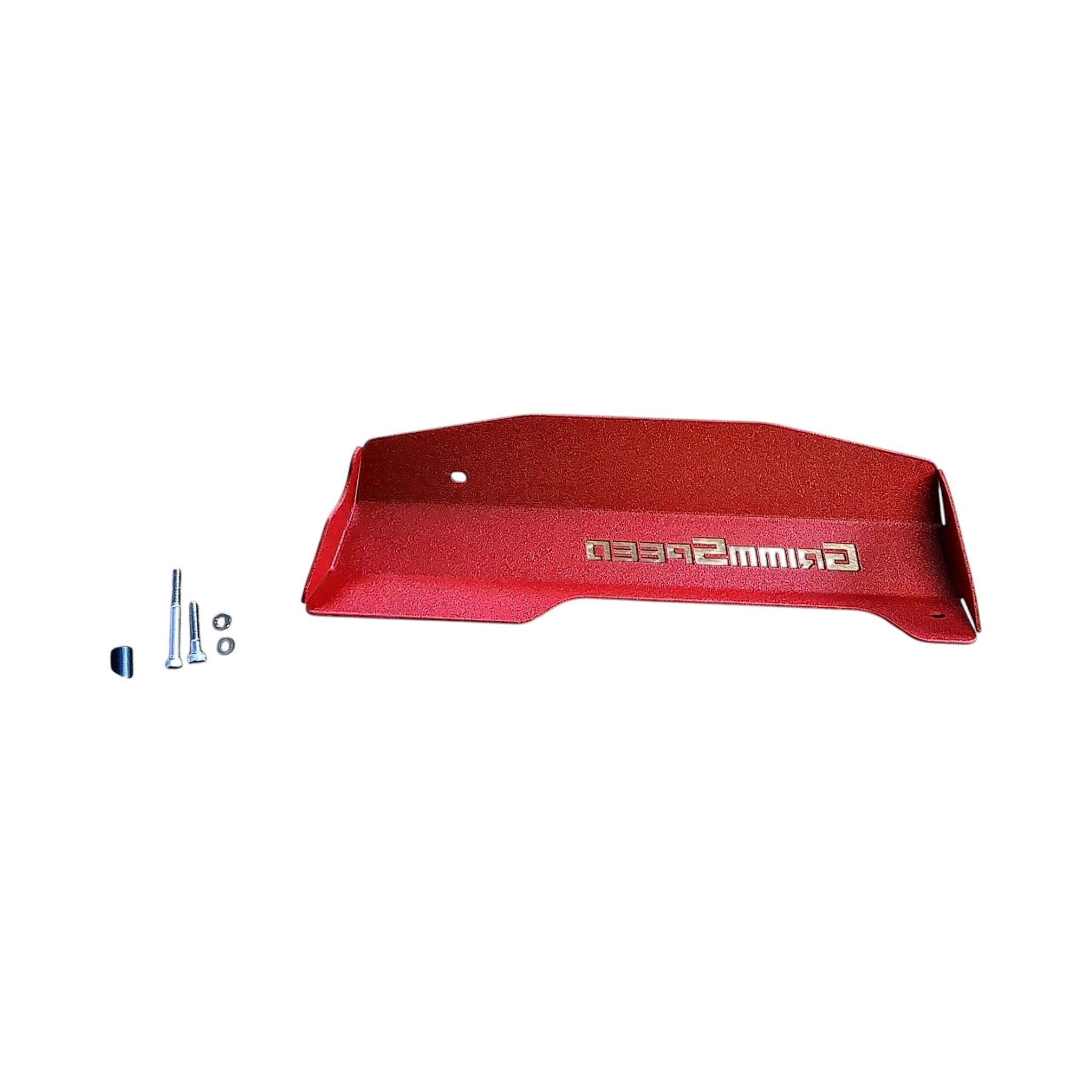 GrimmSpeed Pulley Cover Red Subaru WRX 2015-2021 | 099043