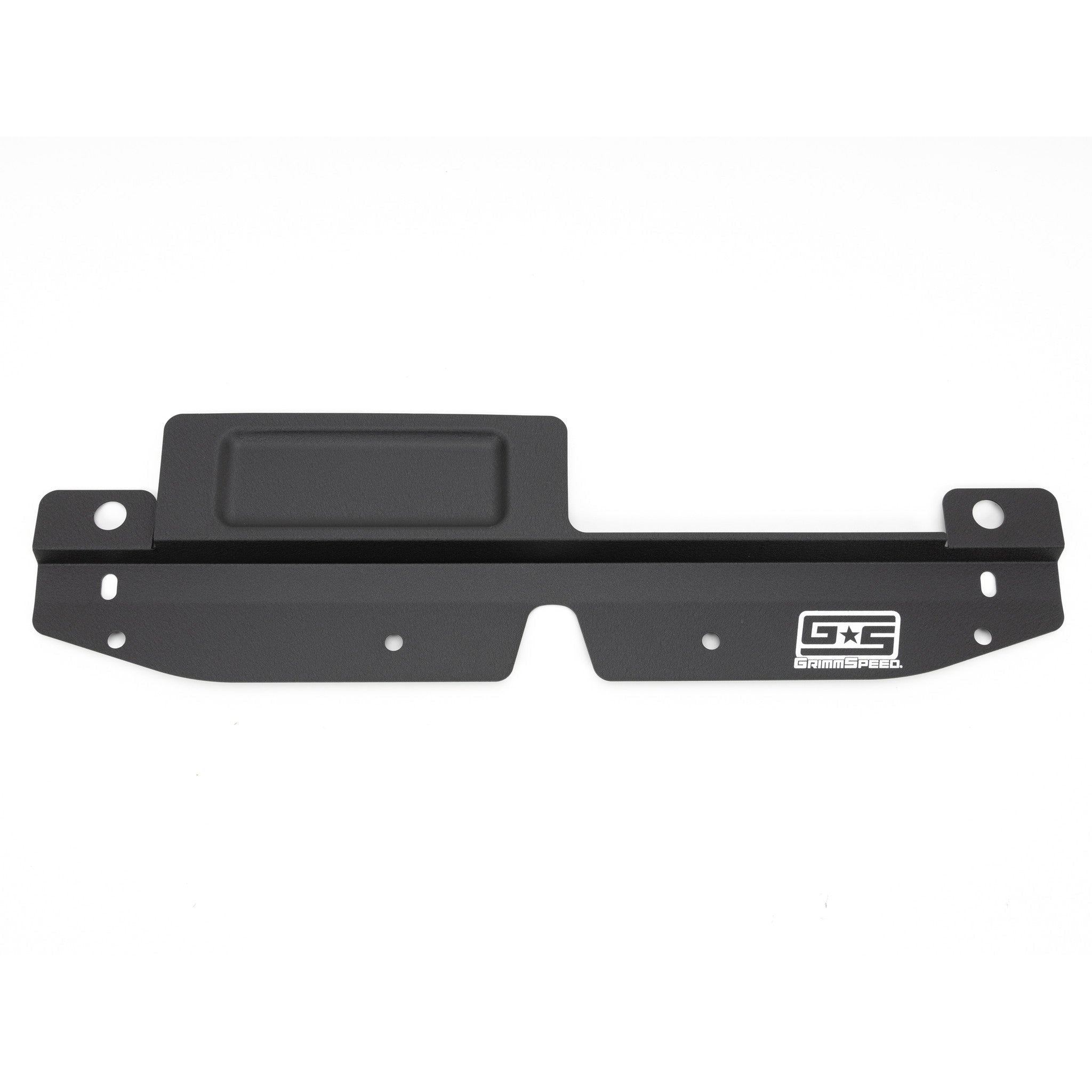 GrimmSpeed Radiator Shroud with Tool Tray Subaru WRX 08-14 / STI 08-14 - Black | 096008