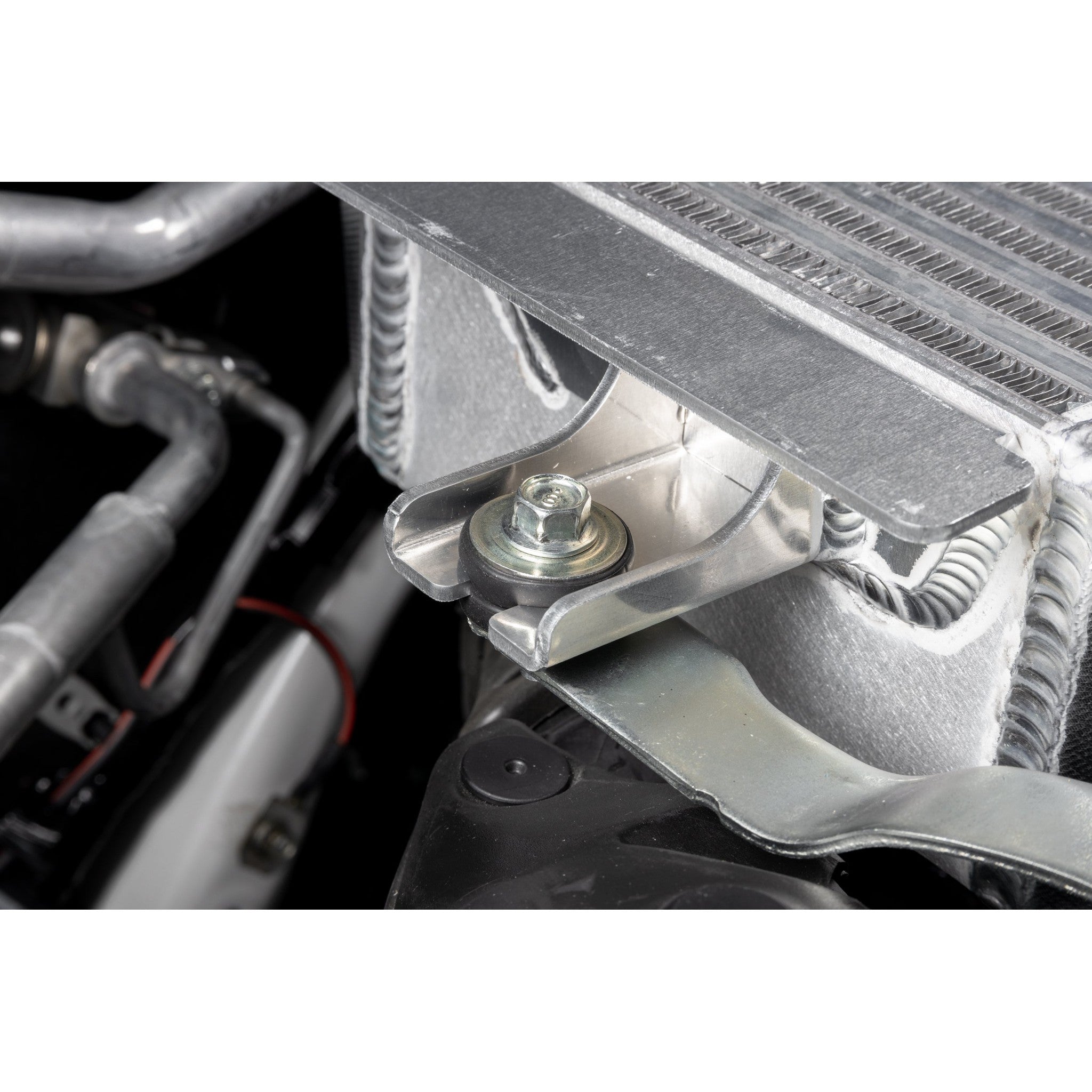 GrimmSpeed Raw Aluminum Billet Top Mount Intercooler Kit Subaru WRX 2022-2026 | 113049