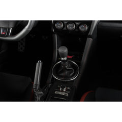 GrimmSpeed Stubby Shift Knob Stainless Steel Subaru WRX 02-26 / STI 04-21 - Black | 380002