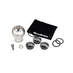 GrimmSpeed Swap-Top Weighted Bulb Shift Knob Stainless Steel WRX / STI 2002-2026 | 1.1007.1.SS