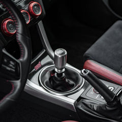 GrimmSpeed Swap-Top Weighted Piston Shift Knob Stainless Steel WRX / STI 2002-2026 | 1.1006.1.SS