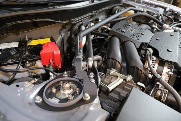 GrimmSpeed V2 Strut Bar Kit Black Bar Subaru BRZ 13-26 / Toyota GR86 22-26 / Scion FR-S 13-16 | GRM.1071.1.BLK