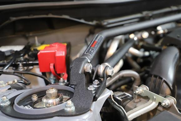 GrimmSpeed V2 Strut Bar Kit Black Bar Subaru BRZ 13-26 / Toyota GR86 22-26 / Scion FR-S 13-16 | GRM.1071.1.BLK