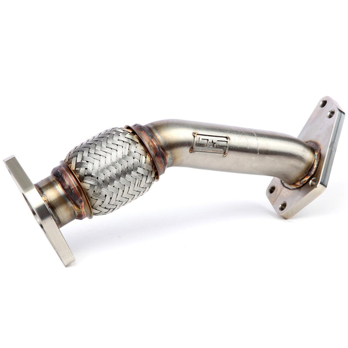 Grimmspeed EJ 2 Bolt Up-Pipe - Raw Stainless WRX 06-14 / STI 04-21 | GRM.1099.1.SS