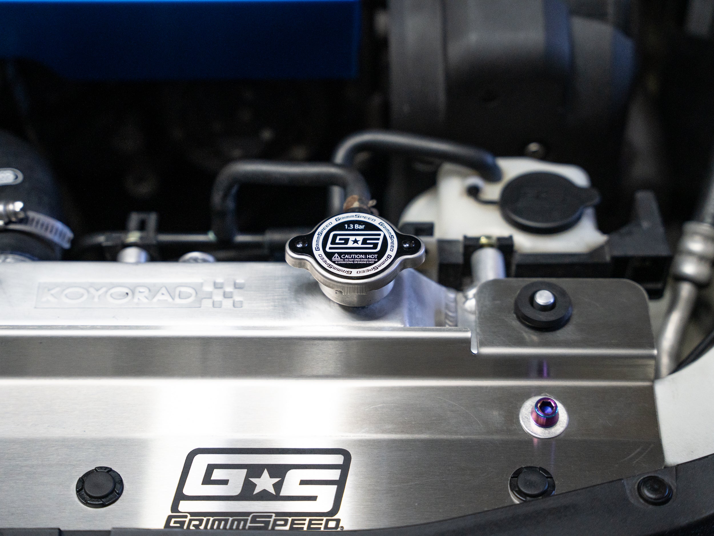 Grimmspeed Radiator Cap Type A - 1.3Bar | 1.1013.1.BLK