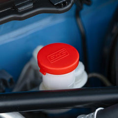 Grimmspeed Red Engine Bay Reservoir Cap Set - 22-26 WRX /BRZ/ FRS/ GT86/ GR86 | 113121RED