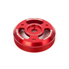 Grimmspeed Red Lightweight Crank Pulley WRX 2015-2018 / BRZ 2013-2018 / FR-S 2013-2016 | 095024