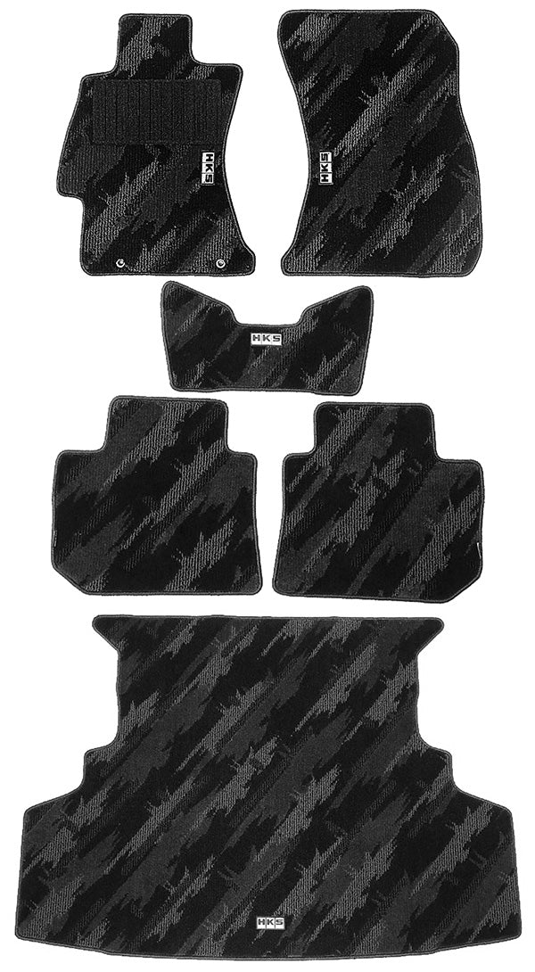 HKS Floor Mats 6 Piece Set Subaru WRX / STI 2015-2021 LHD | 53001-AF008