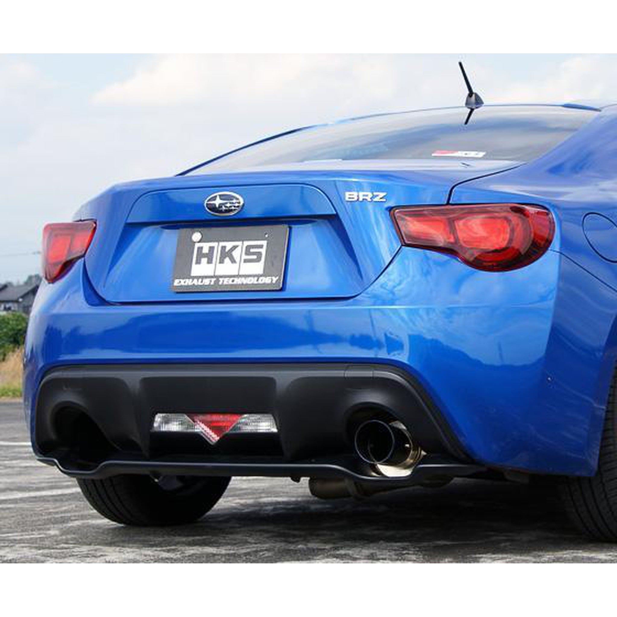 HKS Hi-Power Single Cat Back Exhaust Subaru BRZ / Scion FR-S / Toyota 86 2017-2026 | 32016-BT002