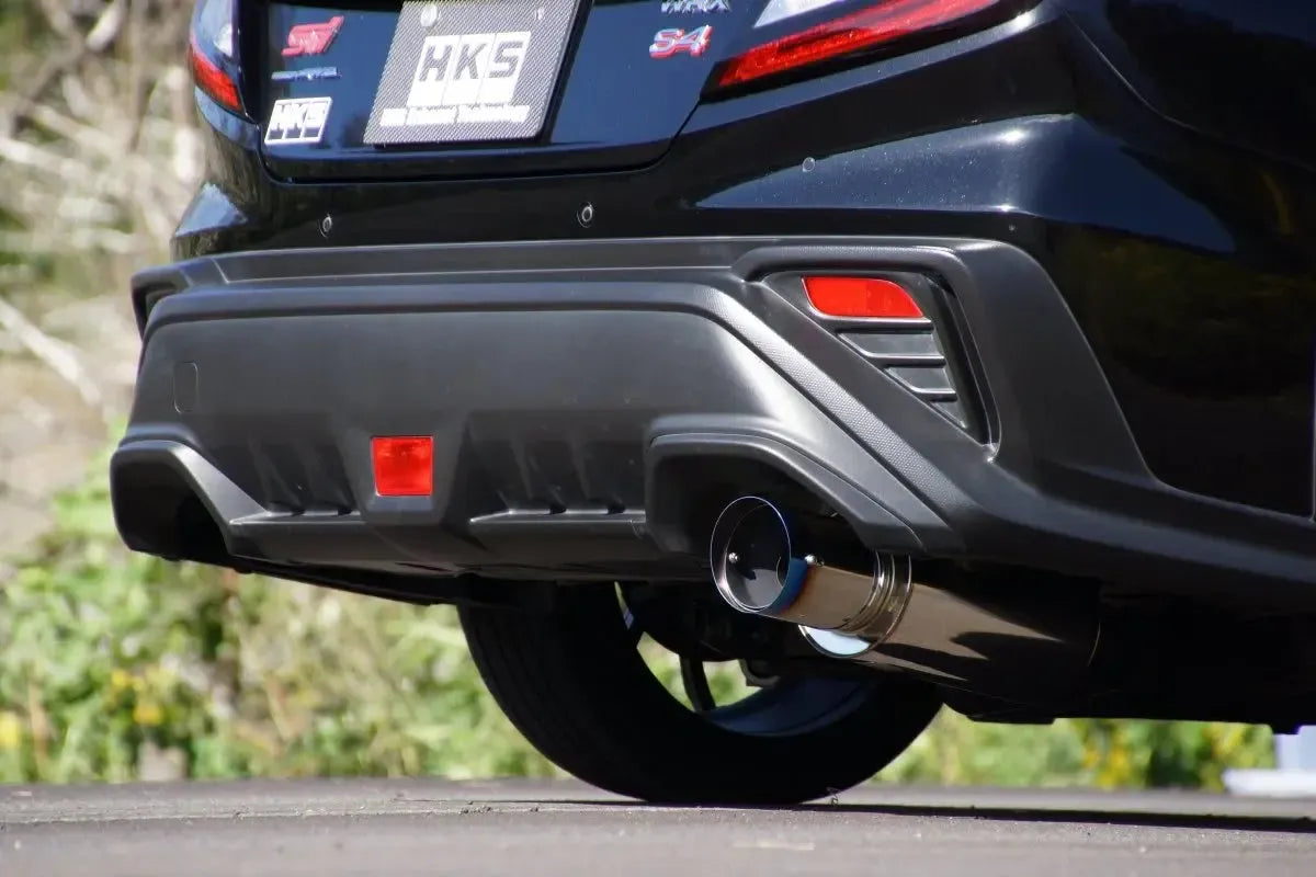 HKS Hi-Power Single Exit Axle Back Exhaust Subaru WRX 2022-2026 | 31006-BF002