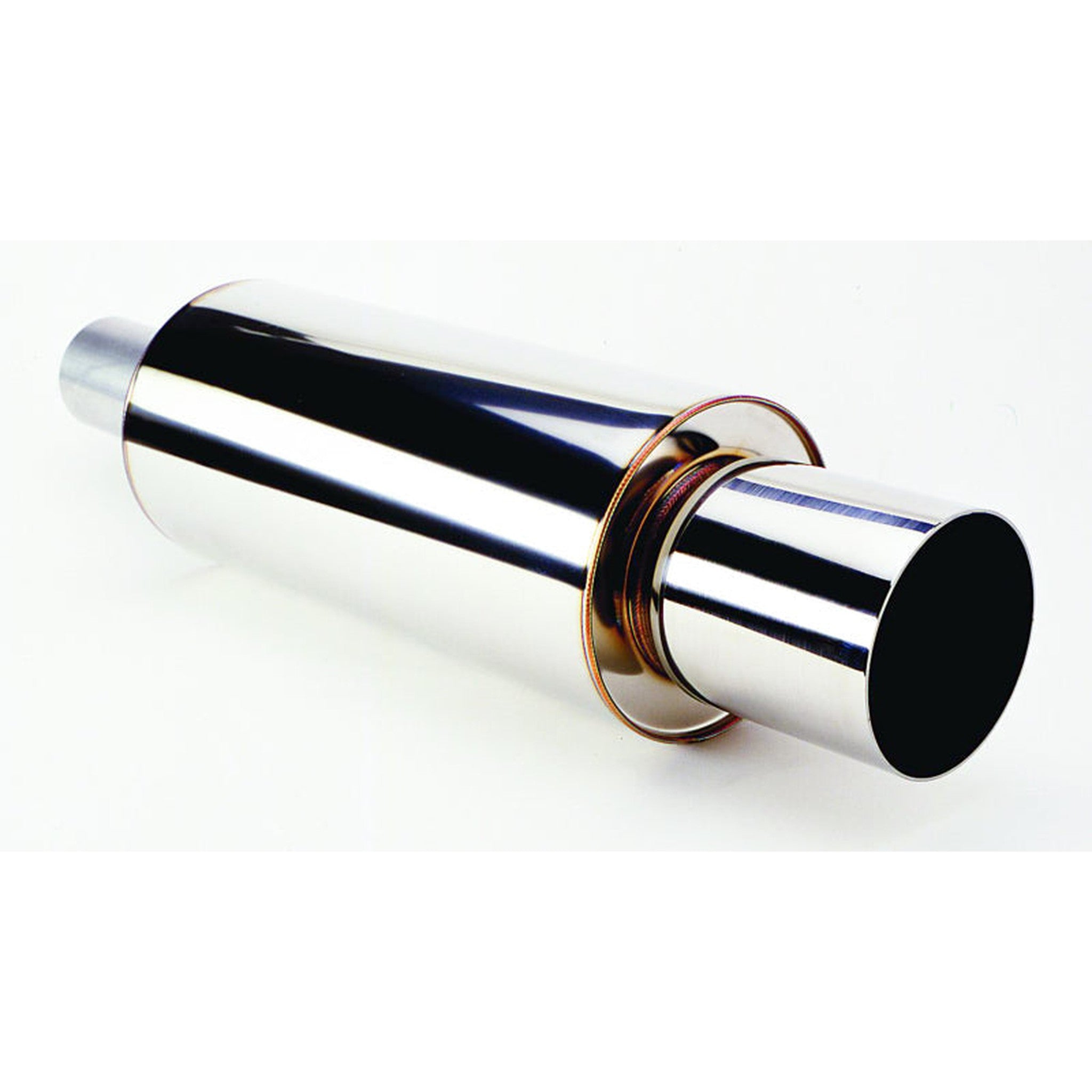 HKS Hi-Power Stainless Steel Muffler 120mm Tip / 75mm Piping | 3106-EX007