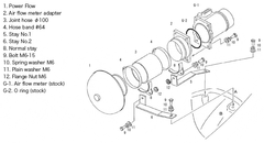 HKS Super Power Flow Intake System Nissan Skyline RWD R33/R34 RB25DET 1993-1998 | 70019-AN105