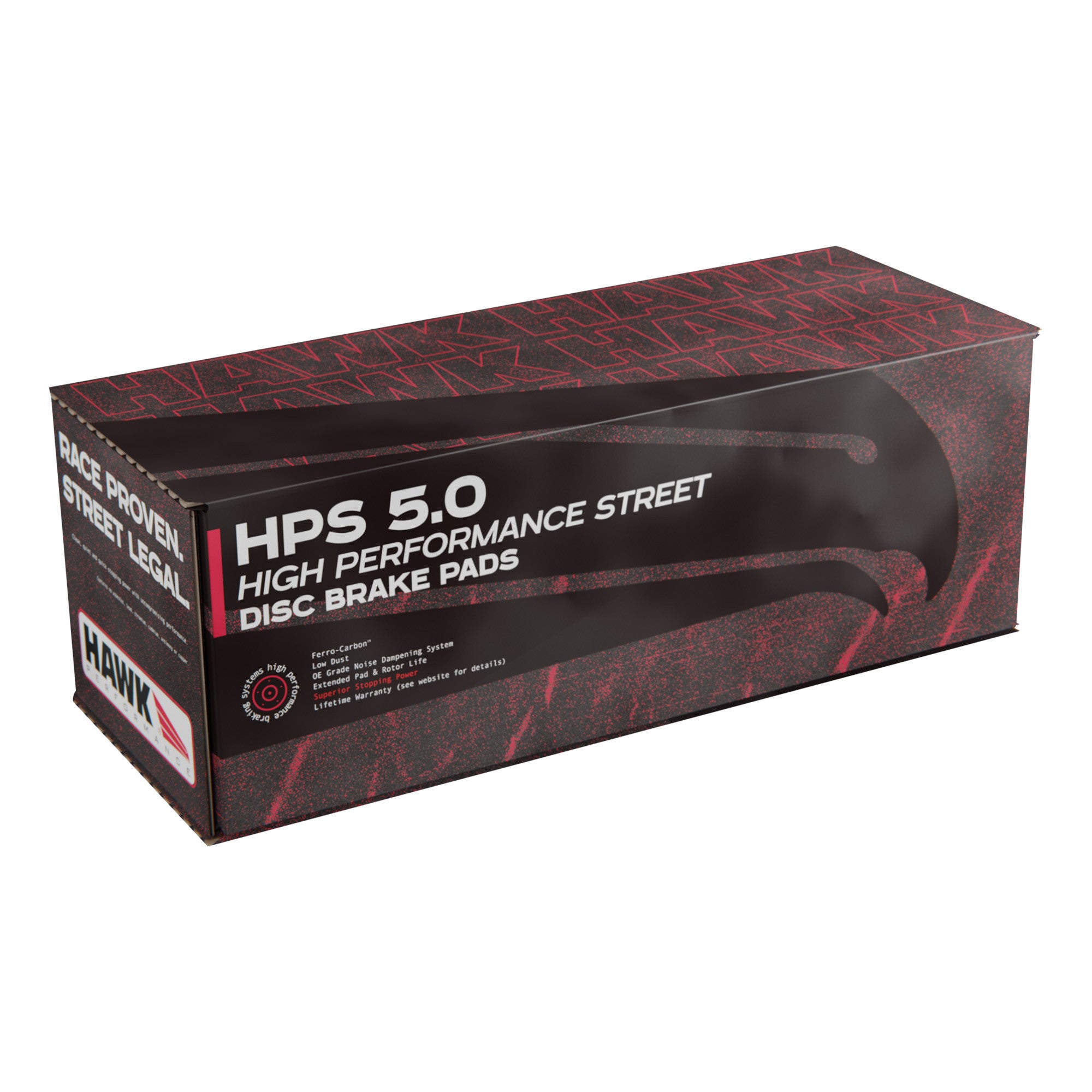 Hawk Front HPS 5.0 Brake Pads Nissan 370Z 2009-2020 | HB387B.547