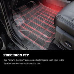 Husky Liners X-Act Contour Black Front Seat Floor Liners Subaru Ascent 2019-2025 | 54811