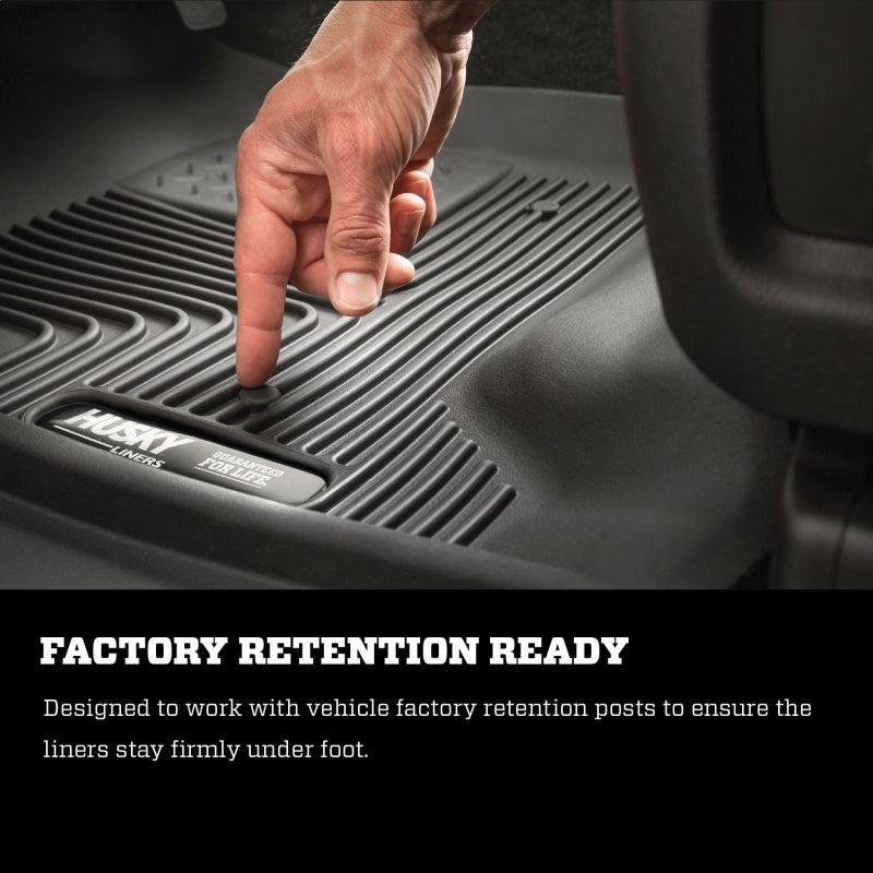 Husky Liners X-Act Contour Black Front Seat Floor Liners Subaru Ascent 2019-2025 | 54811