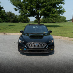 BilletWorkz Tow Hook - Subaru WRX 2022+ Front - Hyper Blue | BW-TOW-SUB-VB-F-HYBL