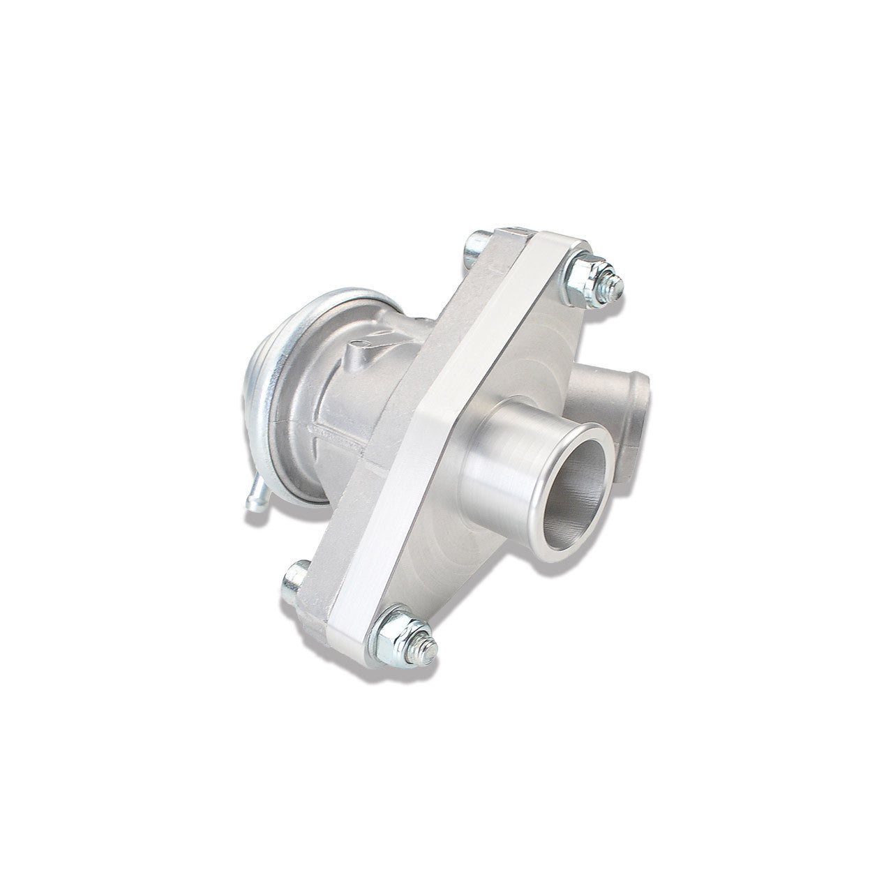 IAG Blow Off Valve Adapter Silver Subaru WRX 02-07 / STI 04-21 | IAG-ENG-5011SL