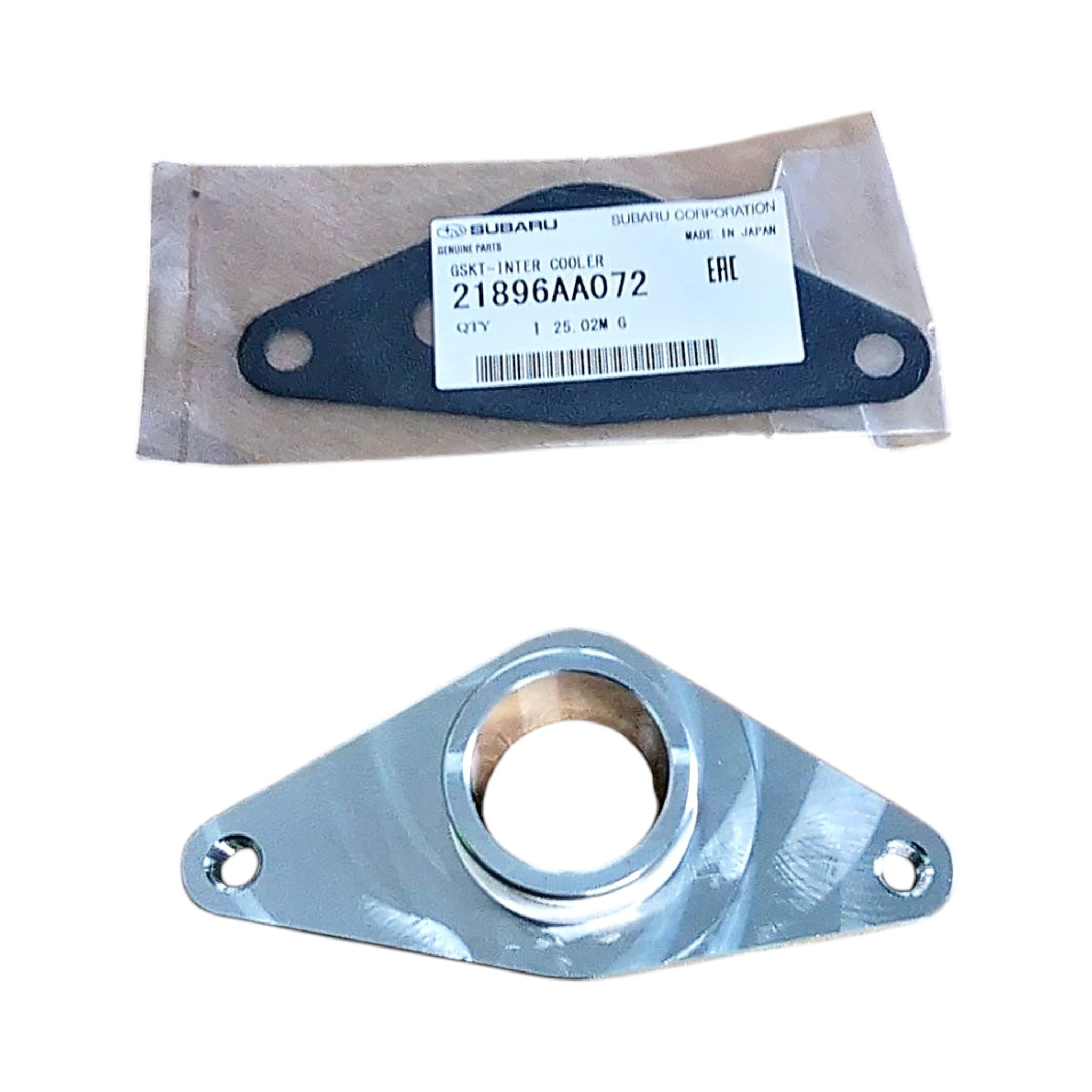 IAG Blow Off Valve Adapter Silver Subaru WRX 02-07 / STI 04-21 | IAG-ENG-5011SL