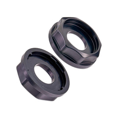 IAG Revolve Clutch Fluid Reservoir Cap w/ Anodized Color Accent Purple WRX 02-14 / STI 04-14 | IAG-ACC-5303BKPR