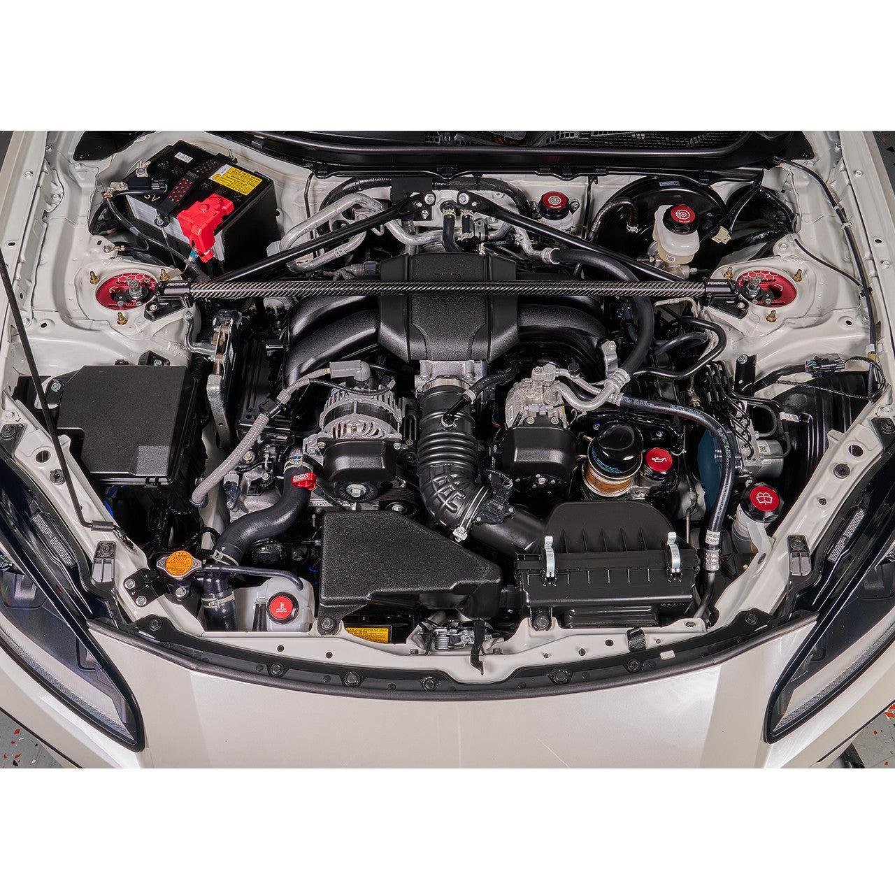 IAG Revolve Engine Bay Dress-Up Cap Kit Red WRX 22-26 / BRZ 13-26 | IAG-ACC-5405BKRD