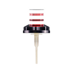 IAG Revolve Power Steering Reservoir Cap w/ Anodized Color Accent Silver WRX 08-14 / STI 08-21 / Legacy GT 05-09 | IAG-ACC-5307BKSL
