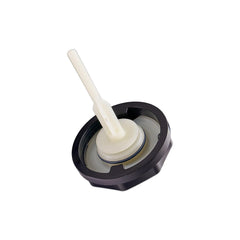 IAG Revolve Power Steering Reservoir Cap w/ Anodized Color Accent Silver WRX 08-14 / STI 08-21 / Legacy GT 05-09 | IAG-ACC-5307BKSL