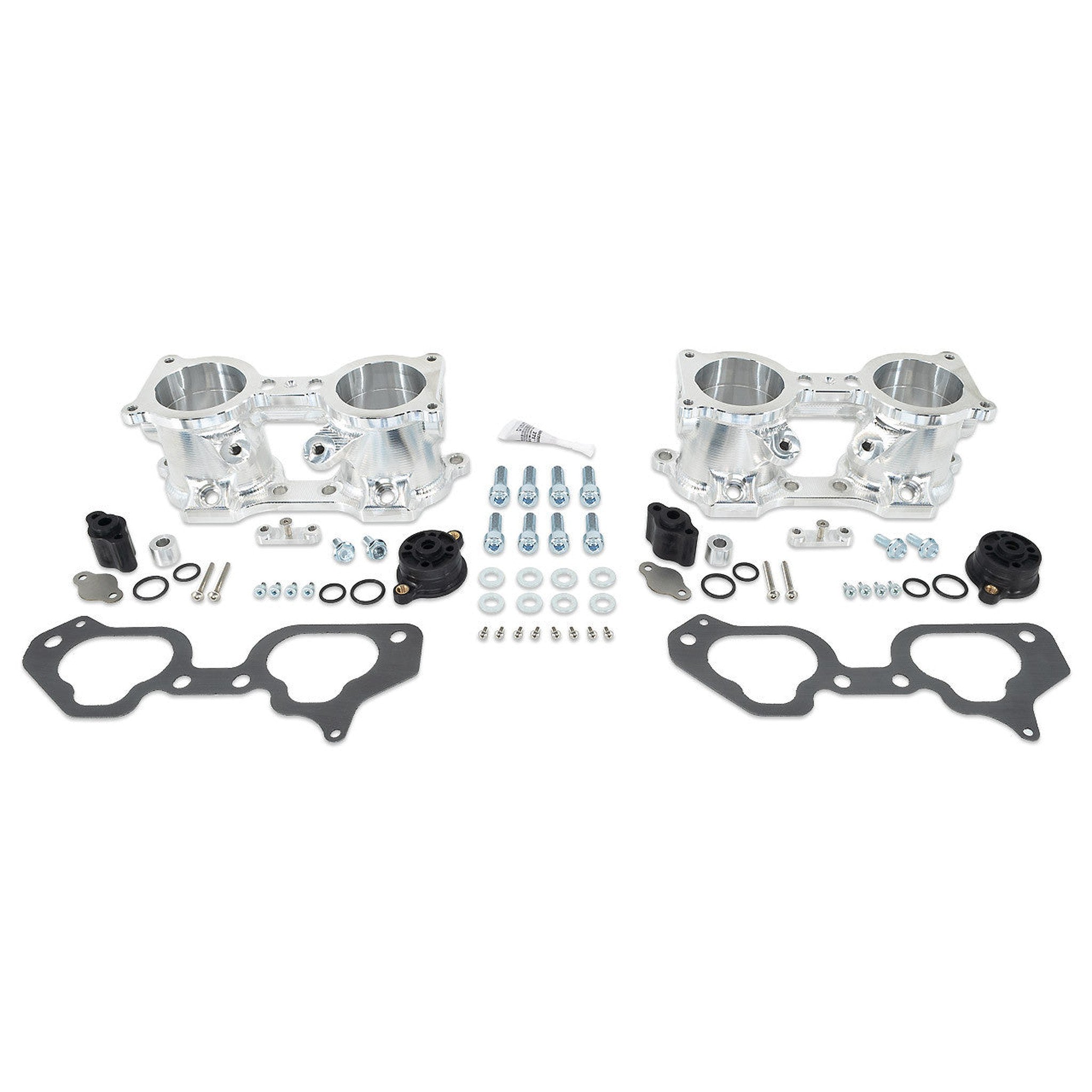 IAG V3 Top Feed TGV Housings with Butterfly Pass Thru Subaru WRX 08-14 / STI 08-21 | IAG-AFD-3050SL