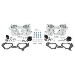 IAG V3 Top Feed TGV Housings with Butterfly Pass Thru Subaru WRX 08-14 / STI 08-21 | IAG-AFD-3050SL