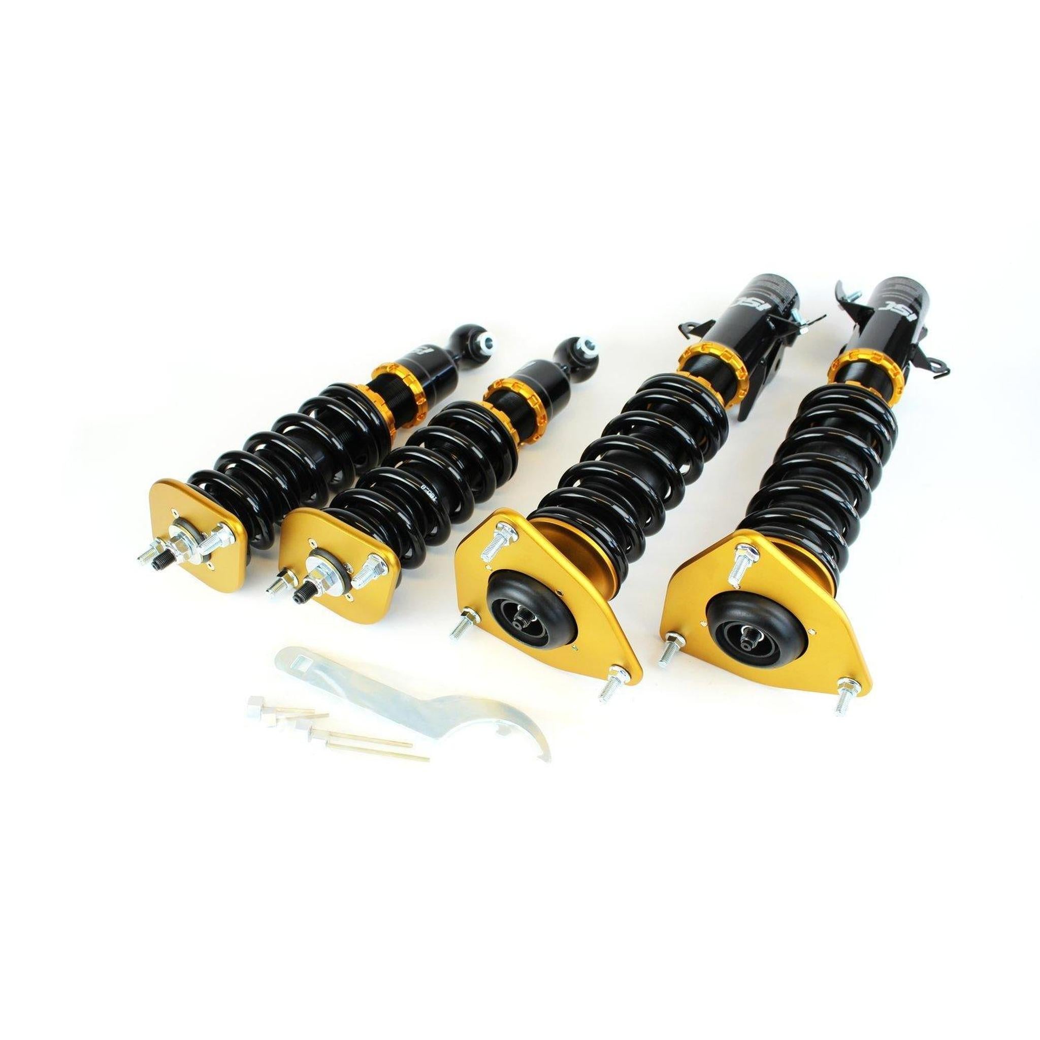 ISC Suspension N1 Basic Coilovers Street Sport 2008-2014 Subaru WRX | S008B-S
