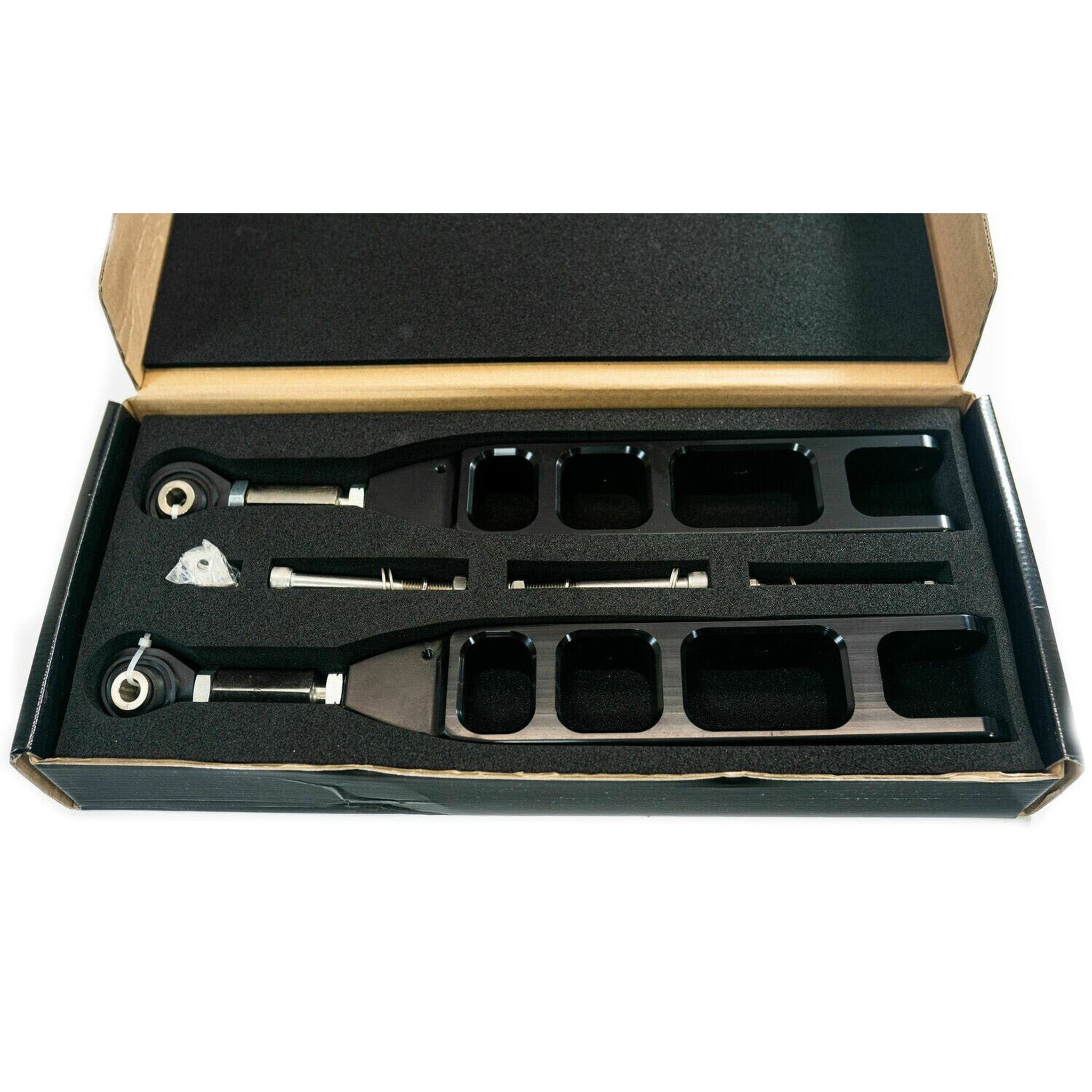 ISC Suspension V3 Rear Adjustable Control Arms Subaru WRX 08-26 / STI 08-21 - Black | S012CA-V3BL