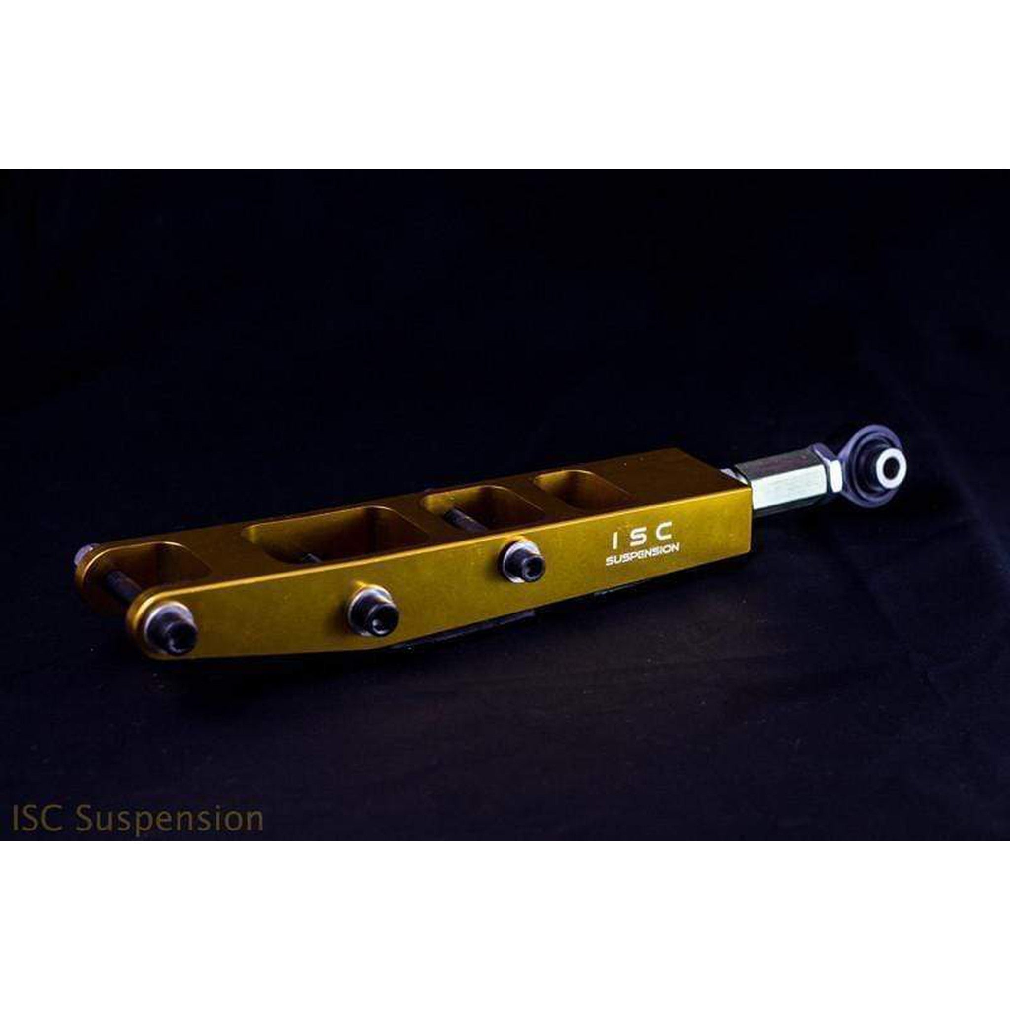 ISC Suspension V3 Rear Adjustable Control Arms Subaru WRX 08-26 / STI 08-21 - Gold | S012CA-V3