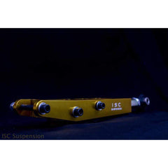 ISC Suspension V3 Rear Adjustable Control Arms Subaru WRX 08-26 / STI 08-21 - Gold | S012CA-V3