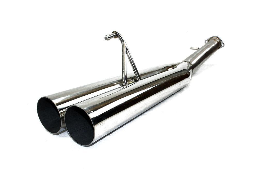 ISR Performance EP Blast Pipes Dual Tip Exhaust Nissan 350Z 2003-2009 | IS-EPDUAL-350Z