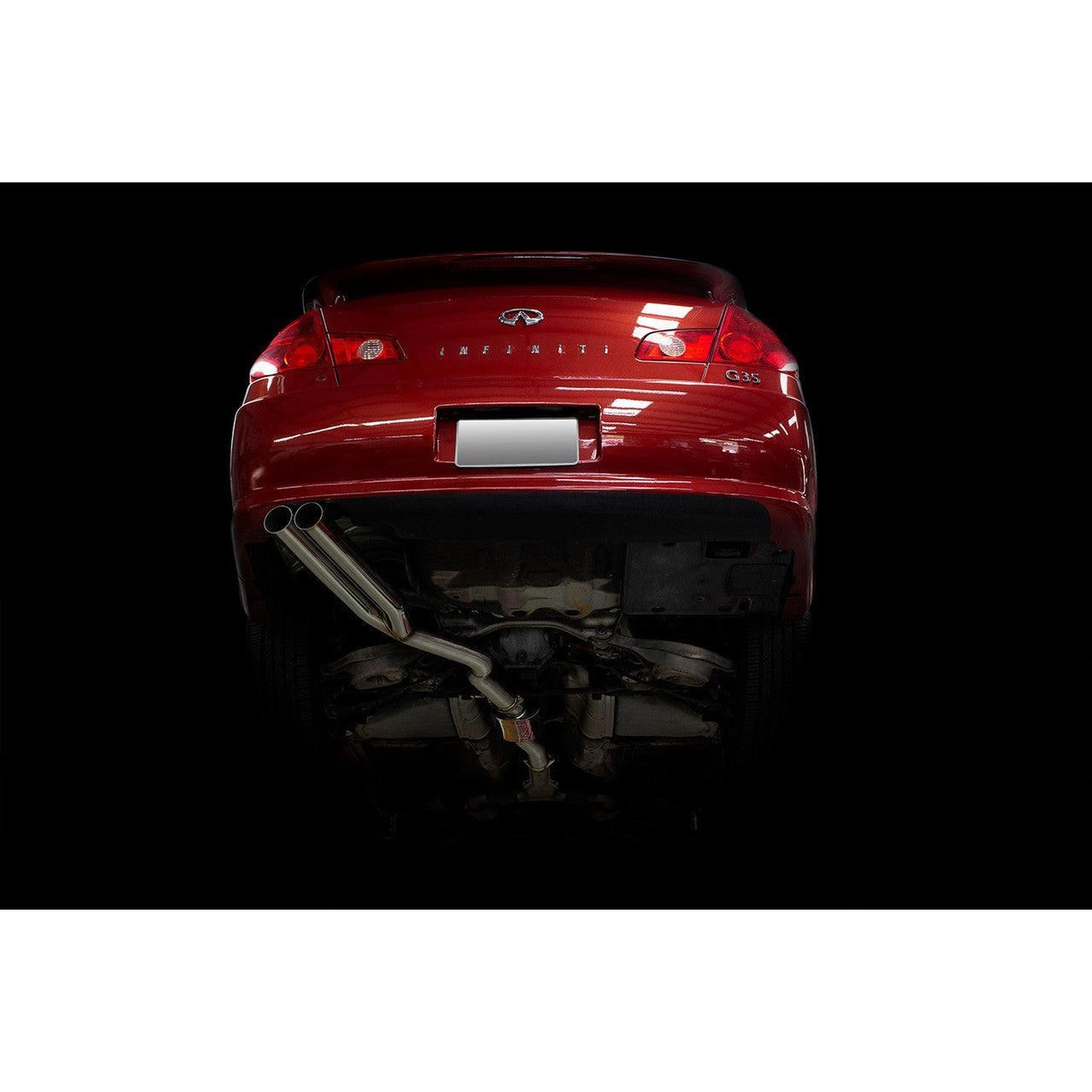 ISR Performance EP Dual Tip Exhaust Infiniti G35 Sedan 2005-2006 | IS-EPdual-G35SDN