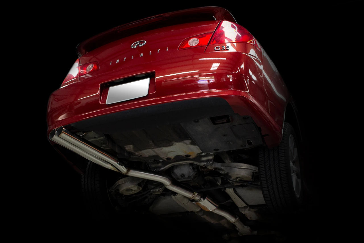 ISR Performance EP Dual Tip Exhaust Infiniti G35 Sedan 2005-2006 | IS-EPdual-G35SDN