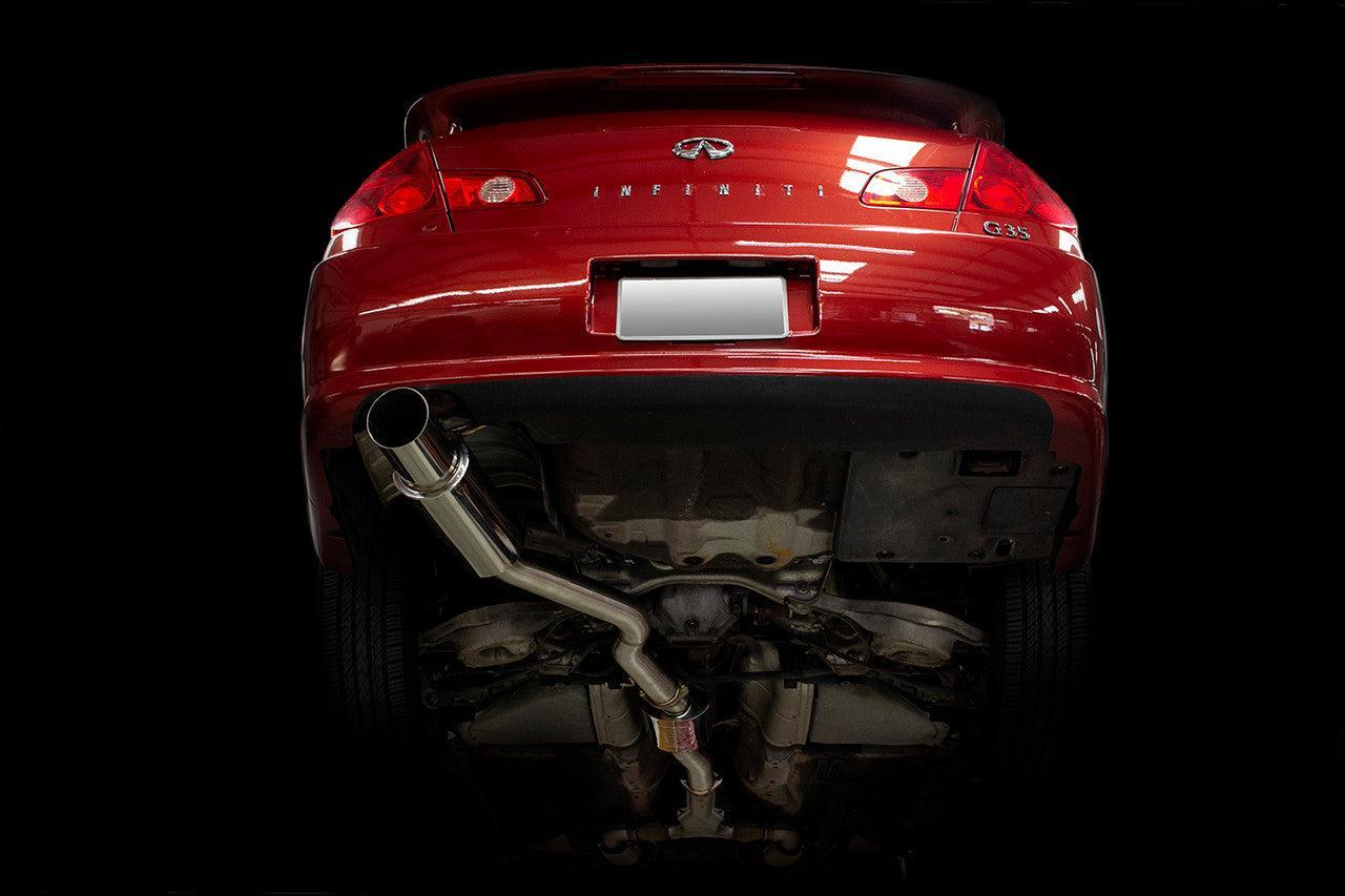 ISR Performance GT Single Exhaust Infiniti G35 Sedan RWD 03-04 | IS-GT-G35S03