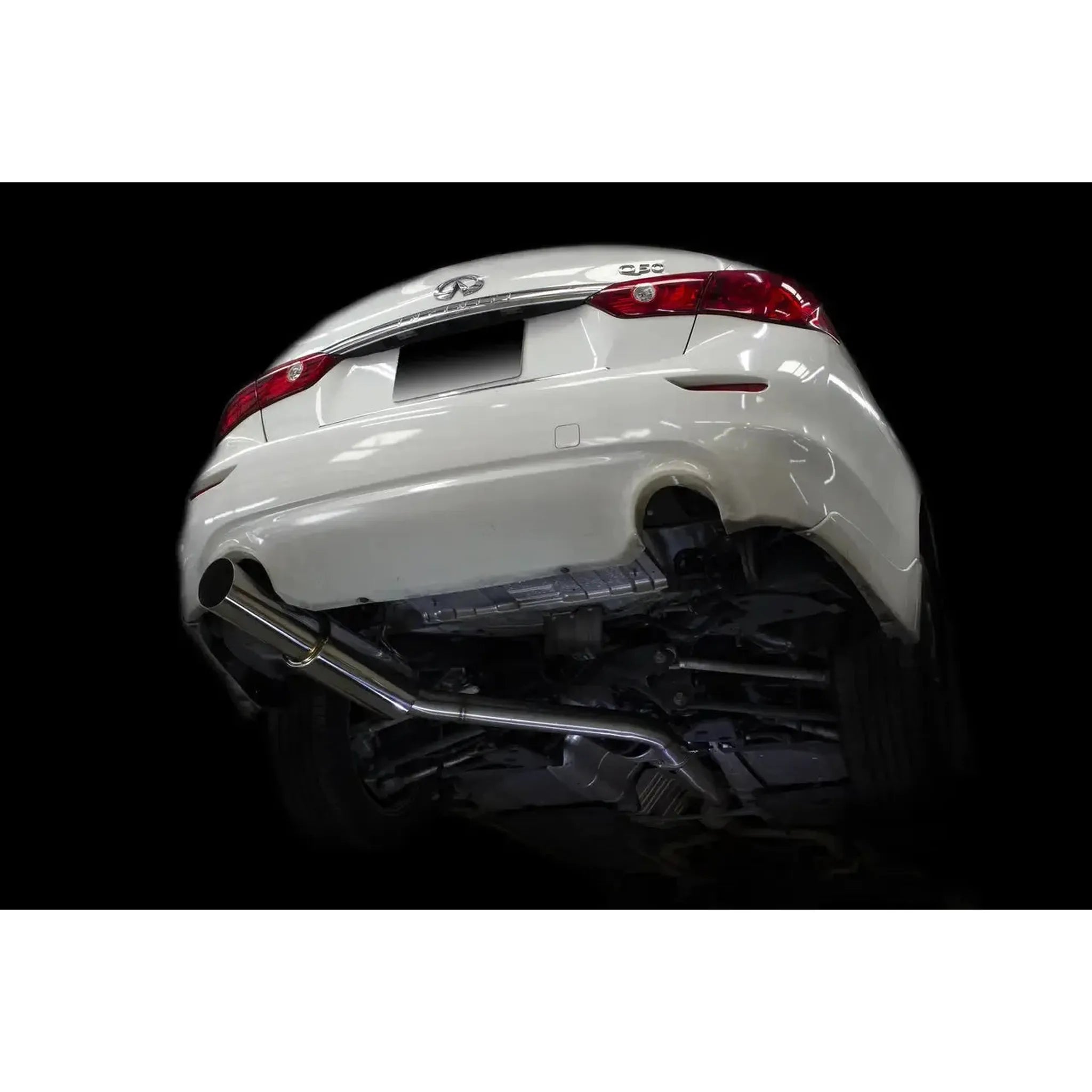 ISR Performance Single GT Cat Back Exhaust Infiniti Q50 VQ37 VR30 2014-2021 | IS-GT-Q50