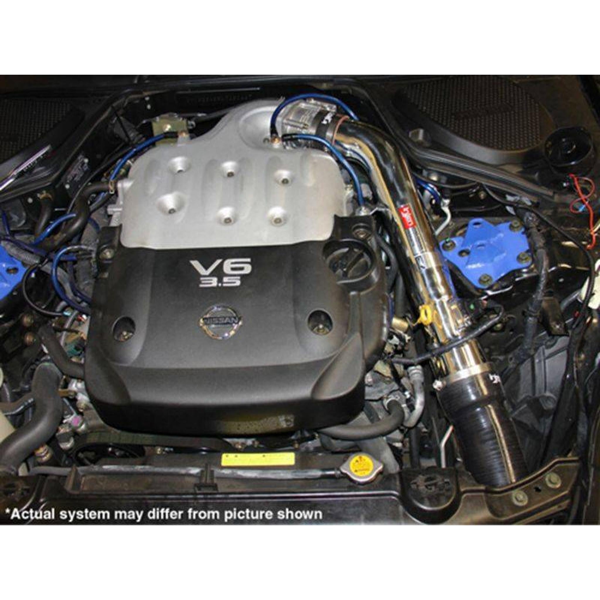 Injen Black Cold Air Intake Nissan 350Z 3.5L V6 2003-2006 | SP1986BLK