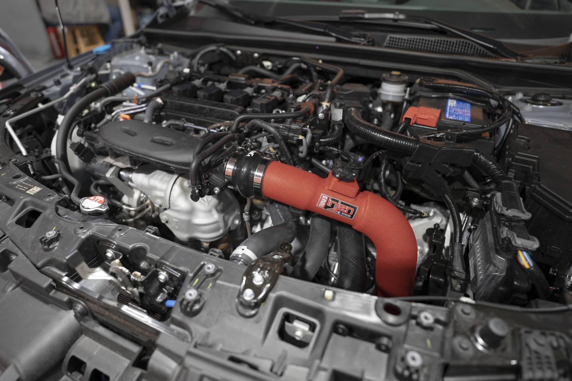 Injen Cold Air Intake Wrinkle Red Honda Civic Si 2022-2026 | SP1586WR
