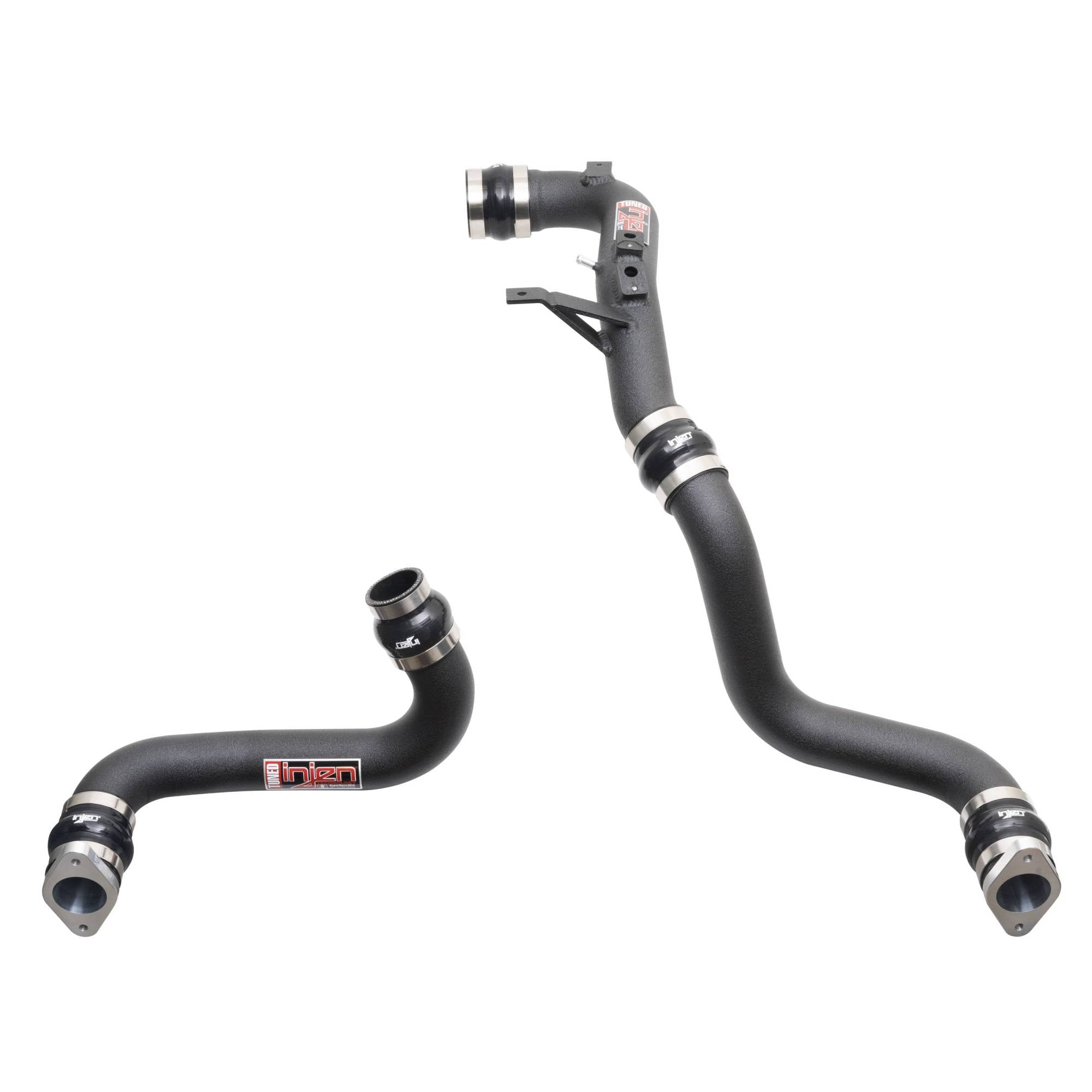 Injen Wrinkle Black Aluminum Intercooler Pipe Kit Civic Si 2022-2026 | SES1586ICPWB