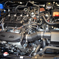 Injen Wrinkle Black Aluminum Intercooler Pipe Kit Civic Si 2022-2026 | SES1586ICPWB