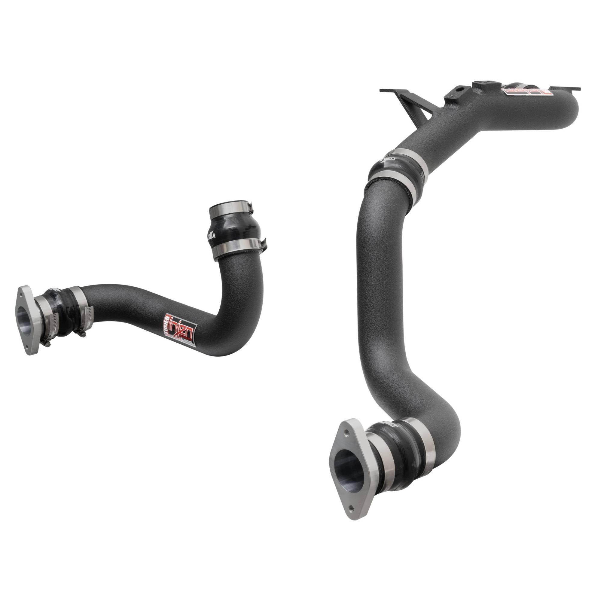 Injen Wrinkle Black Aluminum Intercooler Pipe Kit Civic Si 2022-2026 | SES1586ICPWB