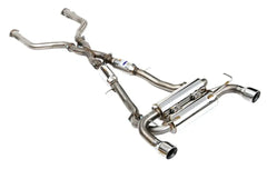 Invidia 70mm Gemini Cat Back Exhaust Rolled SS Tips Nissan Z 2022-2025 | HS22N4Z7GM1RSL