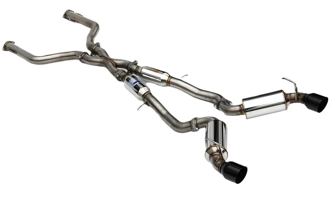 Invidia 70mm N1 Cat Back Exhaust Black Tips Nissan Z 2022-2025 | HS22N4Z7GD1SBL