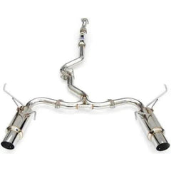 Invidia Dual N1 Stainless Steel Tips Cat Back Exhaust Subaru WRX 2022-2026 | HS22WRXGTP